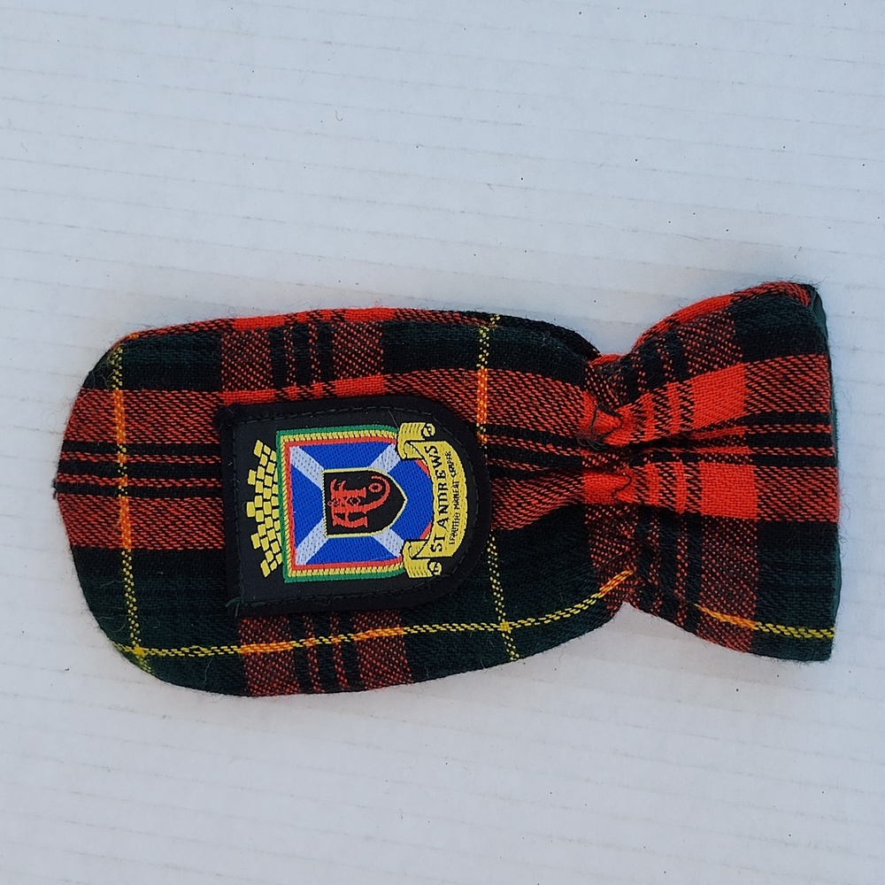 ST. ANDREWS SET OF SCOTTISH WOOL GOLF CLUB HEADCOVERS - Picture 9 of 12